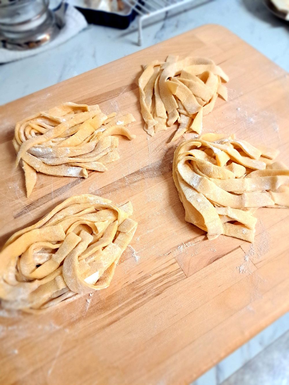 Duck Egg Pasta Nests